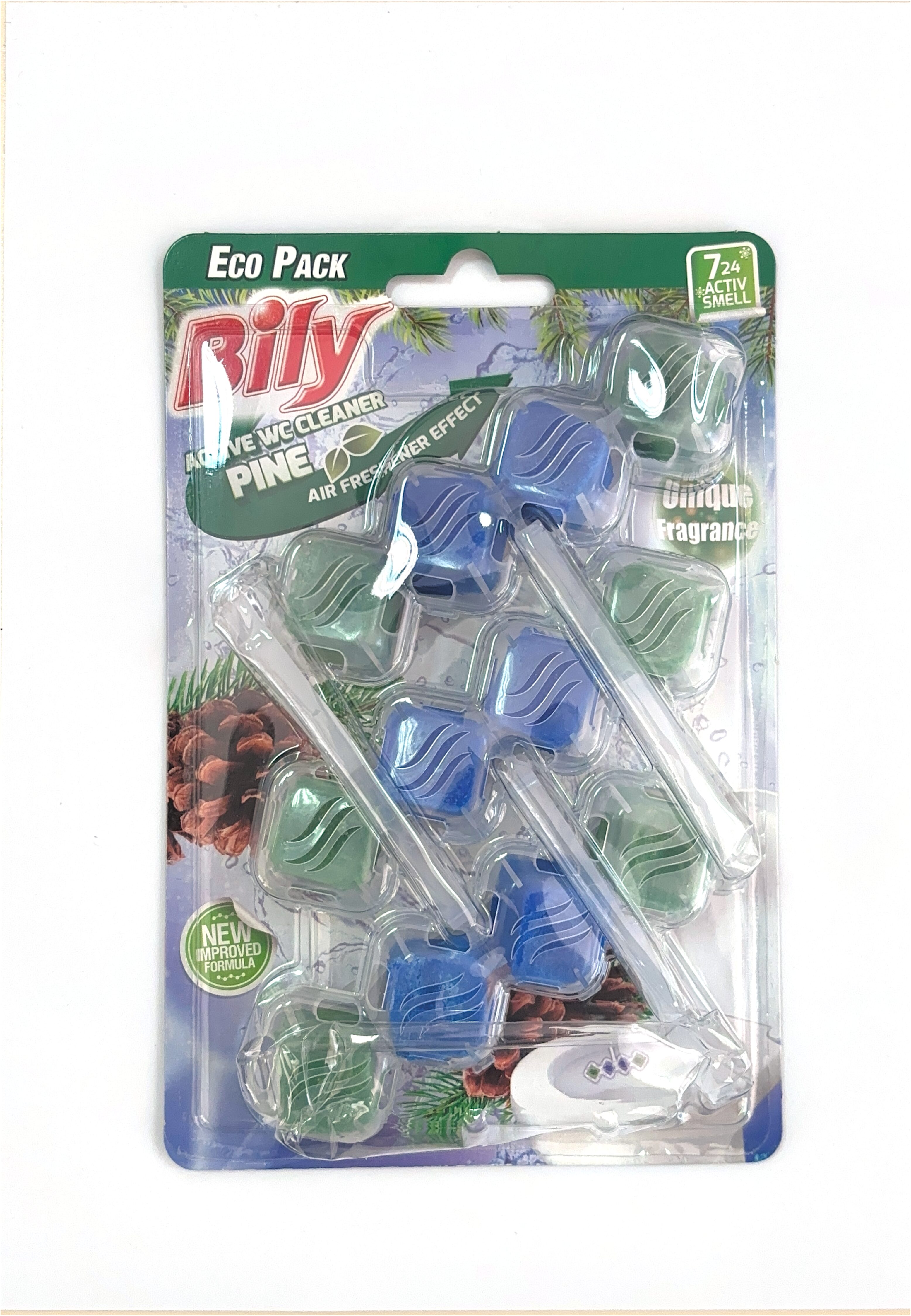 Sredstvo za WC Billy  3x50gr Pine